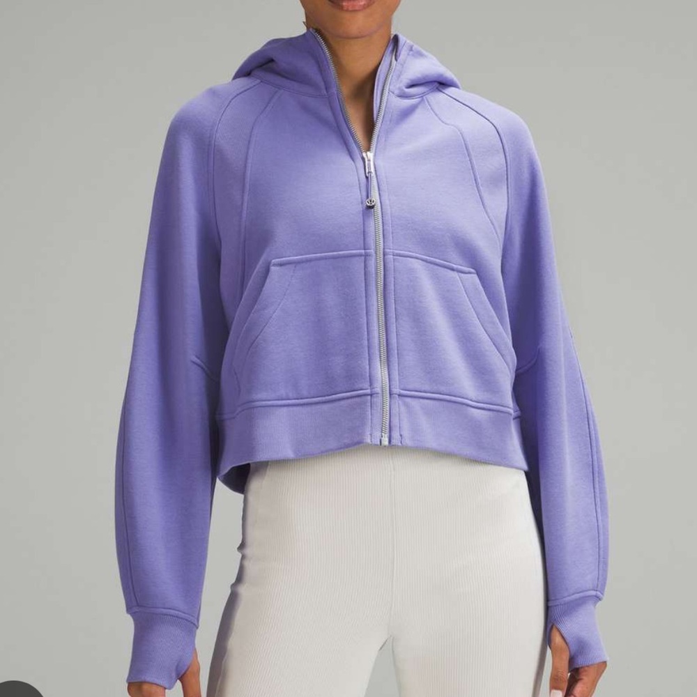 lululemon athletica Scuba Full-Zip Hoodie - Dark Lavender
